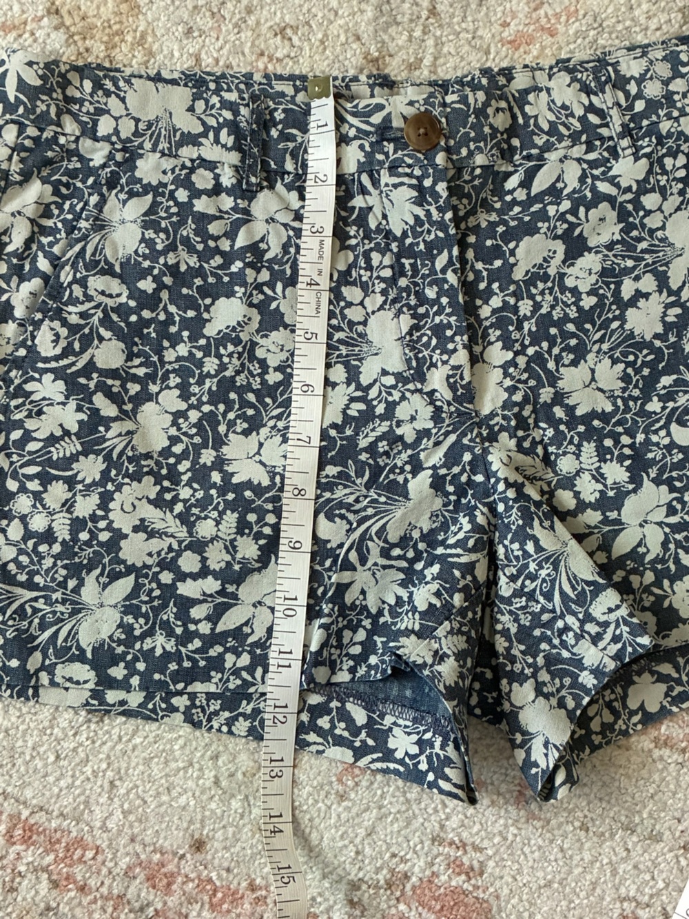 GAP Botanical Floral Print Resort wear Shorts-Size 8- - Picture 5 of 6
